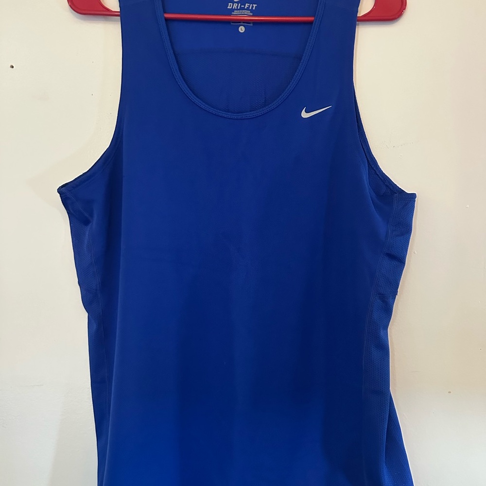 Nike Royal Blue Dri-FIT Athletic Top